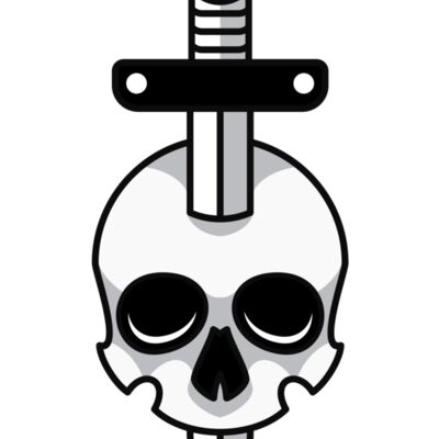 Elements Skull logo template 07 Thumbnail